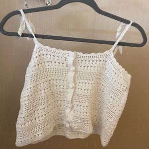 Joie crochet crop top